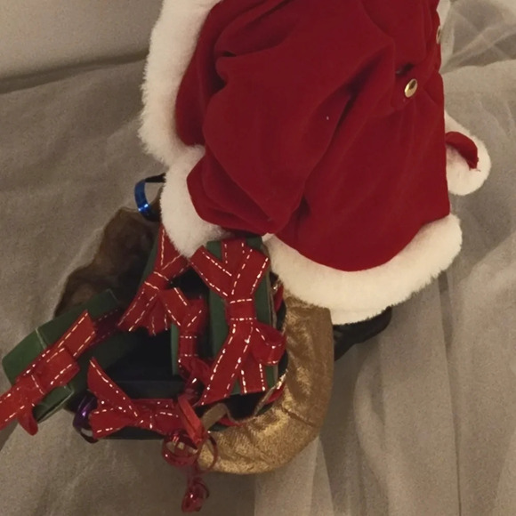 KSA Kurt Adler "Santa's Wishes" 2000 Bag of Wishes Fabriche Collectible Santa - Picture 7 of 15